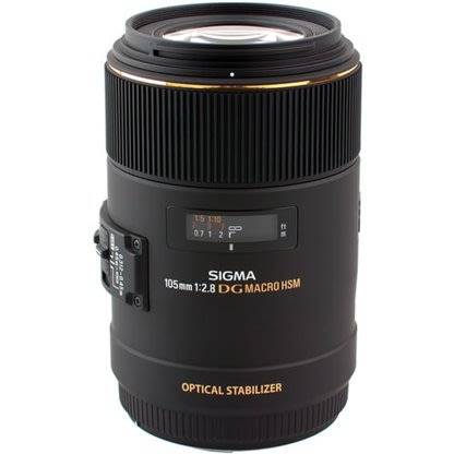 Sigma 105mm f2.8 EX DG OS HSM Macro Lens [ NIKON MOUNT ]