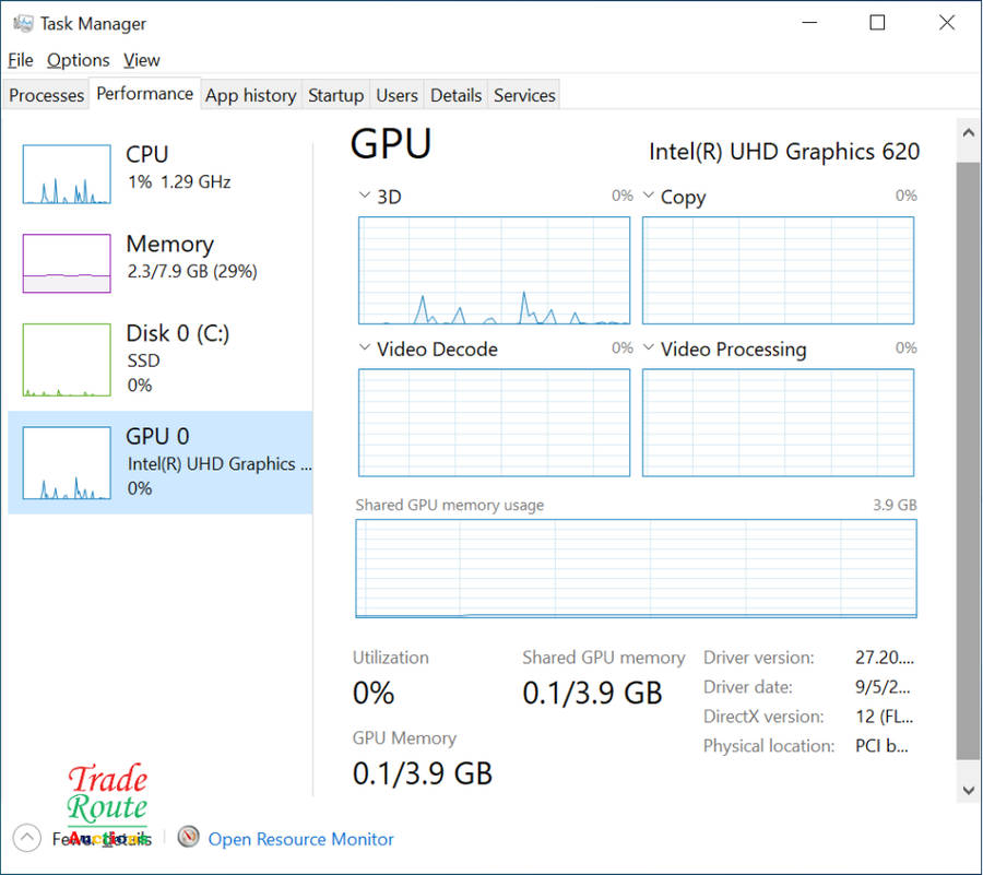 Dell Latitude 5490 Full HD 14" LAPTOP | Intel Core i5 8350U 8th Gen 1.9GHz | 8GB RAM | 256GB SSD