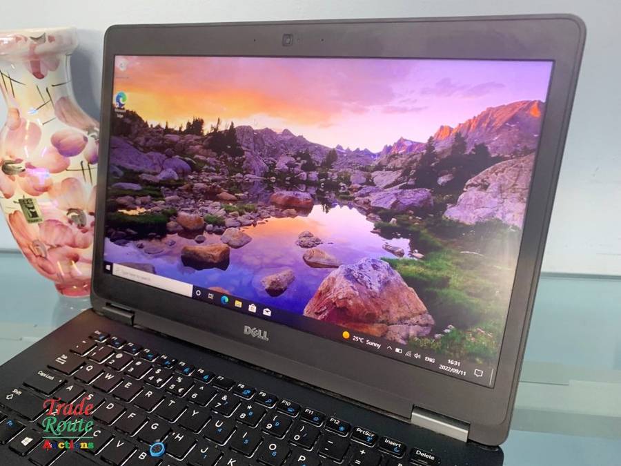 DELL LATITUDE E7470 14" LAPTOP | CORE i7 6600U 2.8GHz 6th Gen | 8GB RAM | 256GB SSD SOLID STATE