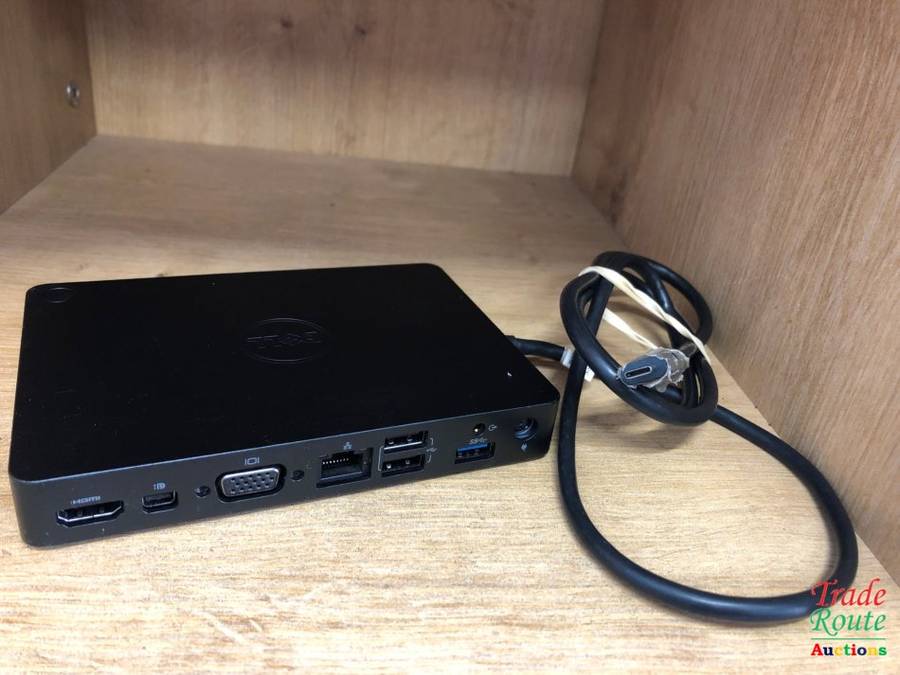 Dell business dock WD15 USB-C Docking Station K17A USB-C K17A001  - [Power Adapter Not Included]