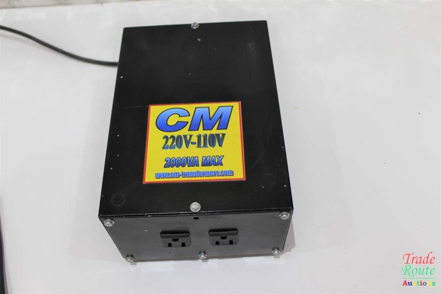 CM 220V-110V 2000VA MAX Step Down TRANSFORMER