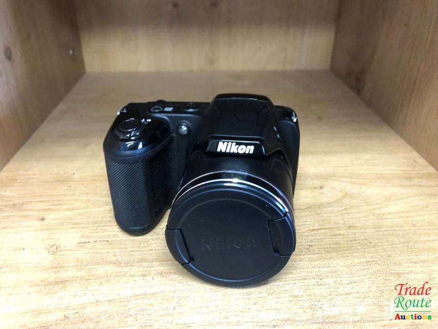 Nikon Coolpix L320 16.1MP Digital Camera with 26x Optical Zoom [ BLACK ] 720p HD Video