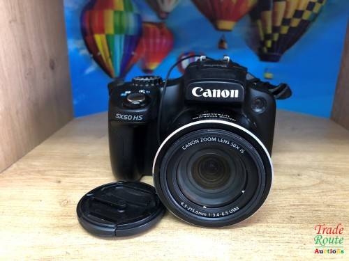 Canon PowerShot SX50 HS CAMERA 24-1200mm IMAGE STABILIZER Lens - WORLD`S FIRST COMPACT 50X ZOOM