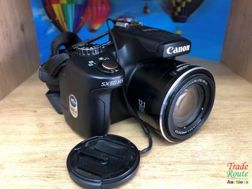 Canon PowerShot SX50 HS CAMERA 24-1200mm IMAGE STABILIZER Lens - WORLD`S FIRST COMPACT 50X ZOOM