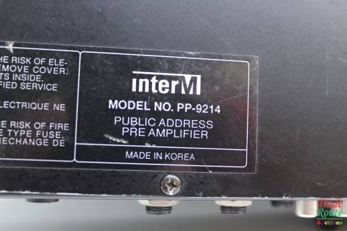 interM Pre Amplifier - PP-9214 - Public Address Pre-Amplifier