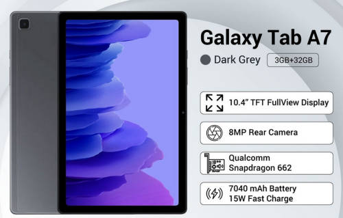 Samsung Galaxy Tab A7 Tablet  (32GB) LTE & WiFi - 10.4 Inch TouchScreen Tablet [ SM-T505N ] * R 5499