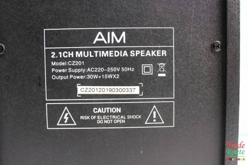 AIM Multimedia Speaker Sound System - CZ201 FM RADIO