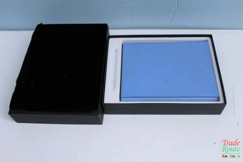 Montblanc Augmented Paper Sartorial Electric Blue StarWalker Ballpoint + Warranty Card + Refills