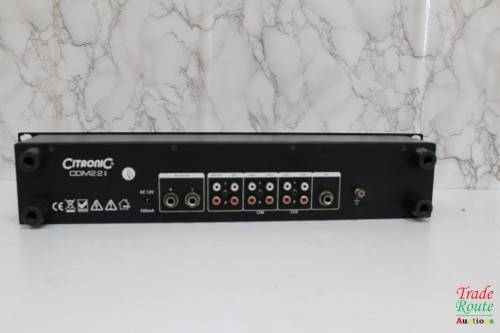 DJ Mixer - Citronic CDM2:2 (MKII) 2 Channel - 19 Inch DJ MIXER