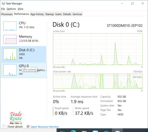 Dell Vostro 3888 Desktop PC Core i5 10400 10th Gen 2.9GHz - 4GB RAM - 1TB HDD