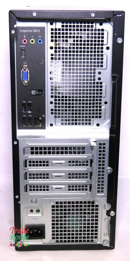 Dell Inspiron 3671 Desktop Computer Intel Core i3-9100 Processor 3.60GHz 8GB DDR4 RAM 1TB Hard Drive