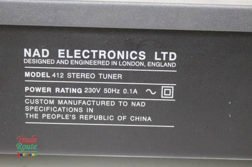 NAD 412 Stereo Tuner AM/FM TUNER for Spares / Repairs