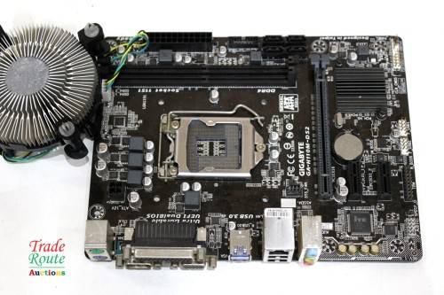 3 X Computer Motherboards Assorted + 2 X Processors ( i5 & AMD ) [salvage stock]