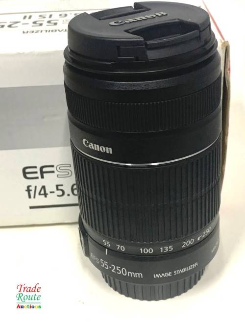 Canon EF-S 55-250m IS (Image Stabilizer)  Lens for Canon DSLR Cameras