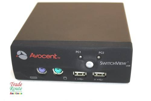 Avocent Switchview 2-port USB HYBRID & PS/2 KVM Switch  no cables/power supply [ Bid per item ]