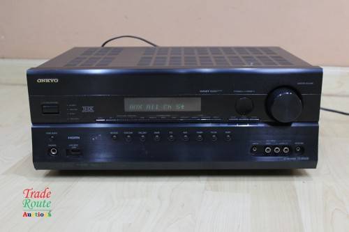 ONKYO TX-SR608 A/V Receiver Amplifier - [ NO SOUND ] [FOR SPARES OR REPAIR]