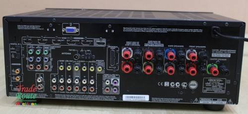 ONKYO TX-SR608 A/V Receiver Amplifier - [ NO SOUND ] [FOR SPARES OR REPAIR]