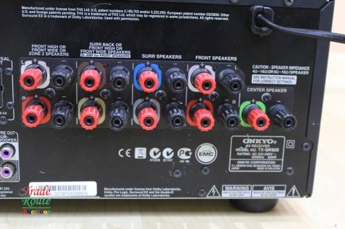 ONKYO TX-SR608 A/V Receiver Amplifier - [ NO SOUND ] [FOR SPARES OR REPAIR]