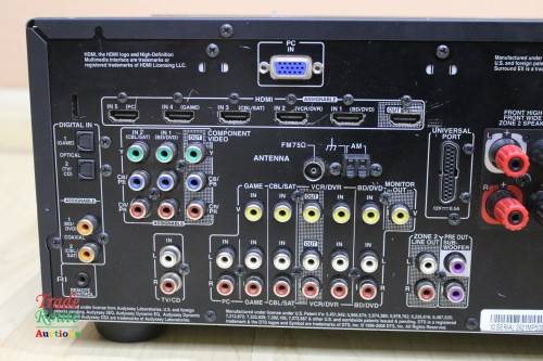 ONKYO TX-SR608 A/V Receiver Amplifier - [ NO SOUND ] [FOR SPARES OR REPAIR]