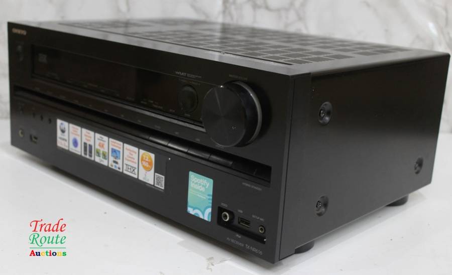 ONKYO TX-NR616 7.2- Channel Network A/V Receiver - [ NO SOUND ] [FOR SPARES OR REPAIR]