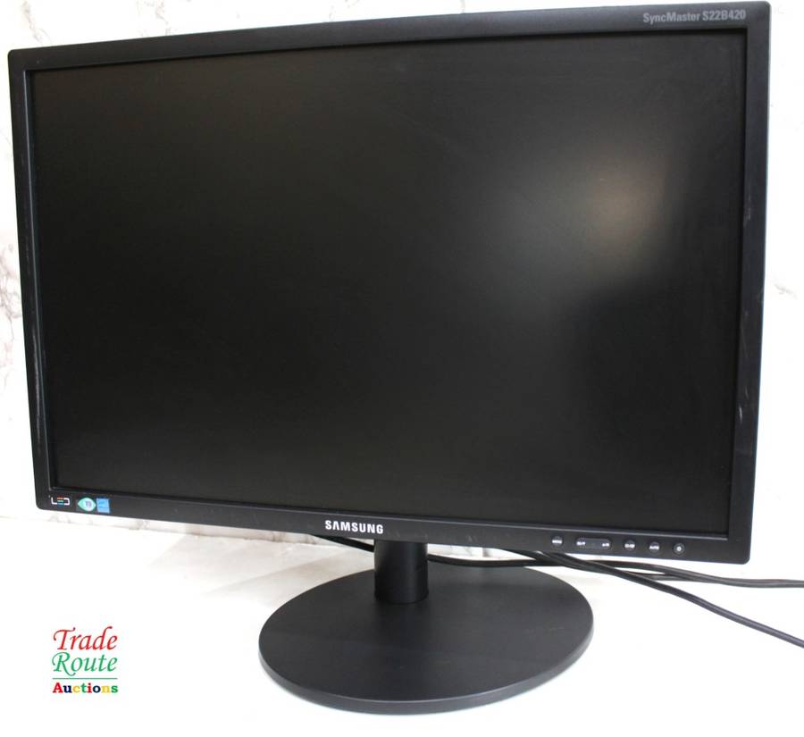 Samsung S22B420BW 22 inch LED Widescreen Monitor LED Backlit Business Monitor