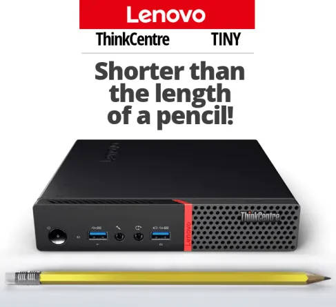 LENOVO M900 TINY Desktop PC Computer ** CORE i5  2.5GHz  8GB/500GB ** Stylish & Slim ** Bargains
