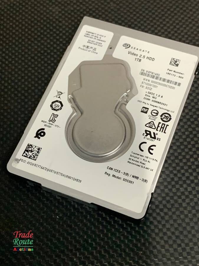 1TB HDD Seagate Can be used in Laptops Desktops and DVRs  Slim 7mm