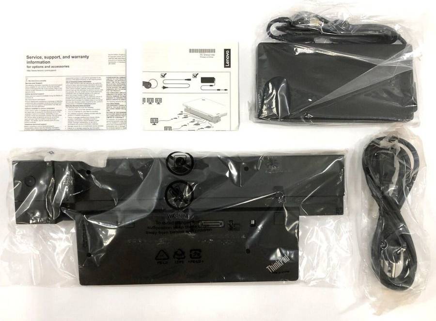 Lenovo ThinkPad Ultra Docking Station (40A5) for Lenovo Thinkpad P50, P51, P70, and P71 Models only