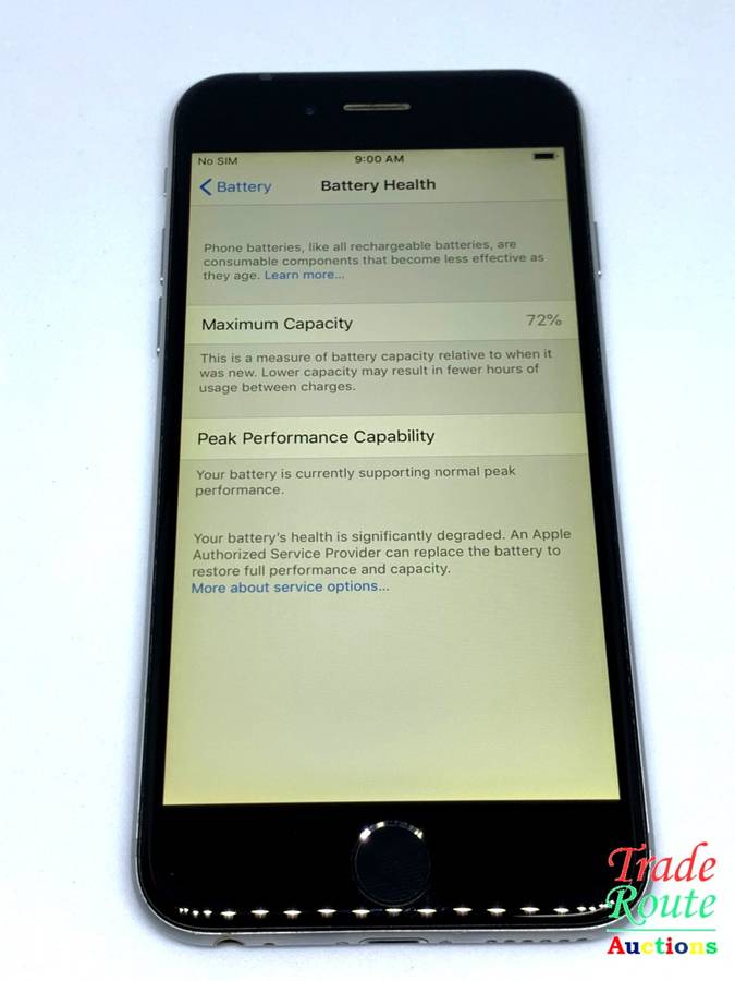 Apple iPhone 6 Space Grey (Pre Owned) SmartPhone (Unlocked to All networks)