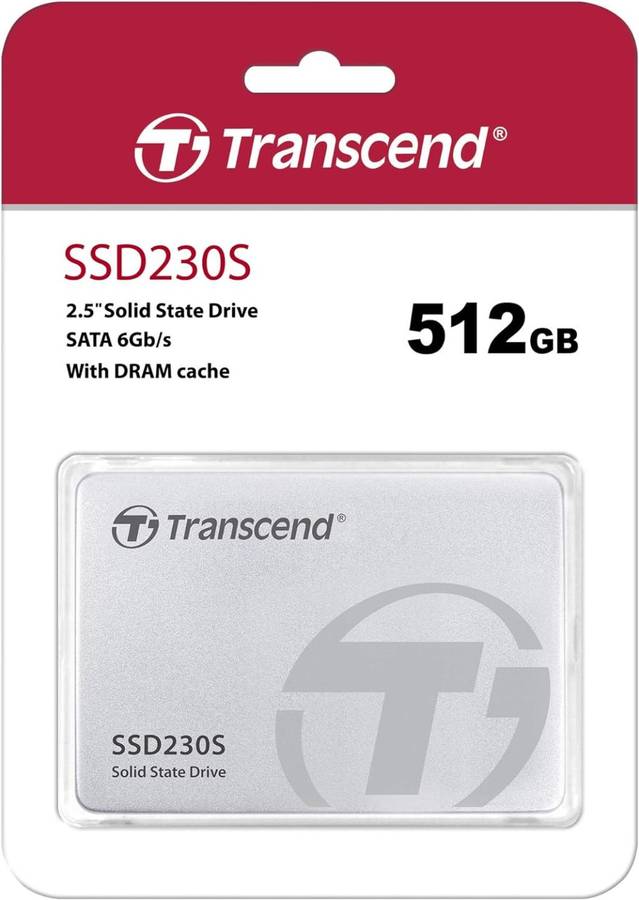 TRANSCEND 512GB SSD - SSD230S 6GBps - 2.5` Solid State Drive