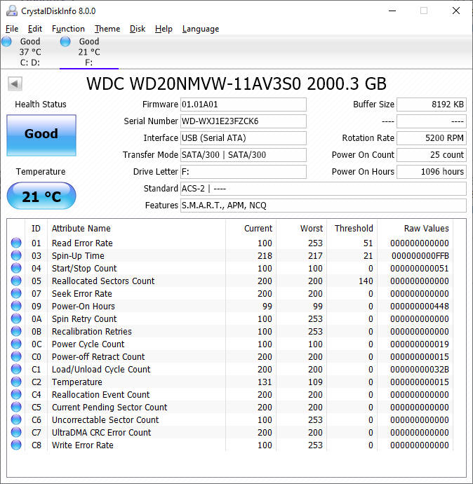 WD 2TB Elements USB 3.0 External Hard Drive