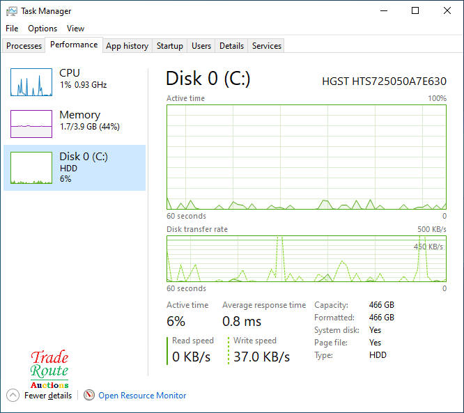 HP PROBOOK 6560b 15.6 Inch Laptop  | CORE i5 2410M 2.3GHZ | 4GB RAM | 500GB HDD