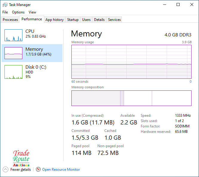 HP PROBOOK 6560b 15.6 Inch Laptop  | CORE i5 2410M 2.3GHZ | 4GB RAM | 500GB HDD