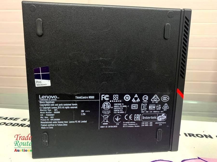 LENOVO M900 TINY Desktop Barebone Shell & Motherboard only - NO Processor RAM SSD or Power Adapter