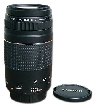 Canon EF 75-300mm 1:4-5.6 III ZOOM LENS - For Canon 450D, 500D, 550D, 60D etc.,