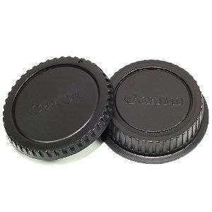 Canon Original Rear Lens Cap & Body Cap Set