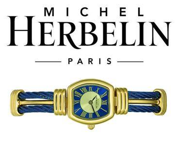 MICHEL HERBELIN Bicolour GP Cable bracelet Ladies Watch 17007-BLP25 * R 9,000-00 * Cables Collection