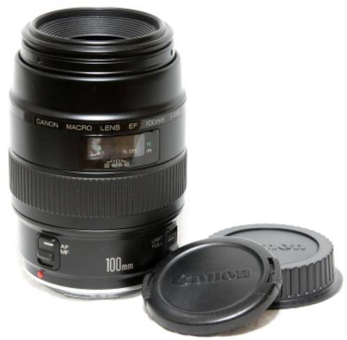 Canon EF 100mm f2.8 Macro Wide Angle Lens for Canon DSLR Cameras