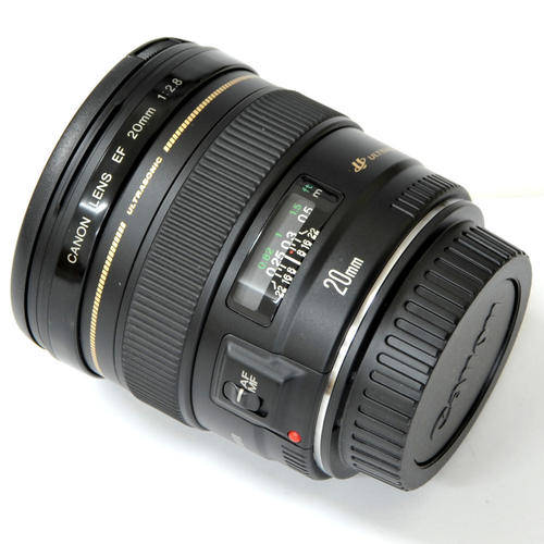 Canon EF 20mm f/2.8 USM Lens - Fits 1100D 550D 600D 650D 60D 5D 7D - all Canon DSLRs