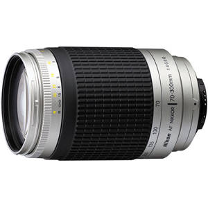 Nikon AF Nikkor 70-300mm f/4-5.6 G Telephoto Zoom lens for Nikon DSLR Cameras