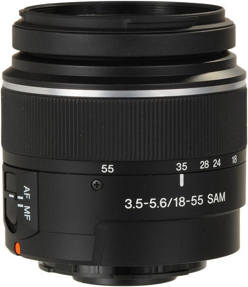 Sony 18-55mm f/3.5-5.6 Zoom Lens - For Sony DSLR Cameras