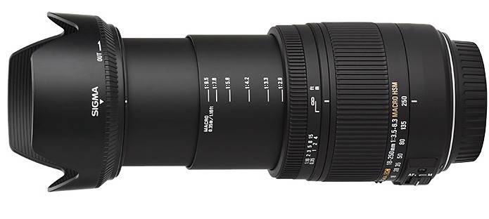 SIGMA DC 18-250mm F3.5-6.3 OS MACRO HSM for CANON DSLR Cameras - OPTICAL STABILIZER
