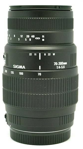 SIGMA 70-300mm Telephoto Zoom Lens for CANON DIGITAL SLR CAMERAS