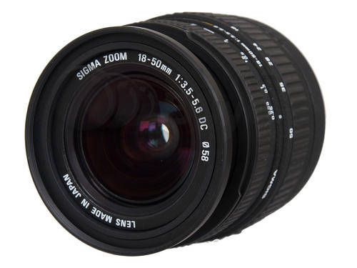 SIGMA ZOOM LENS 18-50 DC D 3.5-5.6 FOR NIKON DIGITAL SLR CAMERAS