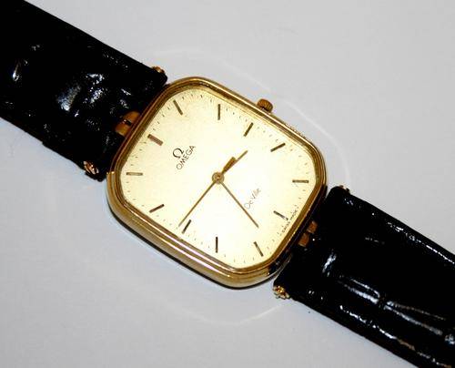 Omega De Ville Gold plated Quartz Watch - Swiss Made