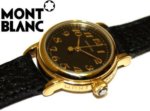 Montblanc Meisterstuck Star Gilt Quartz Watch  - MONT BLANC