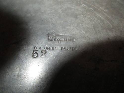 S A UNION TANKARD PEWTER