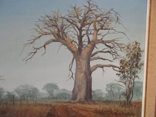 Jan van Rensburg oil on canvas acyrilic