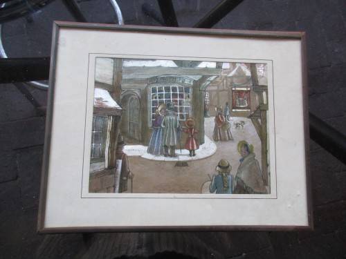 THREE PICTURES OF WNTER SCENES CHARLES DICKENS