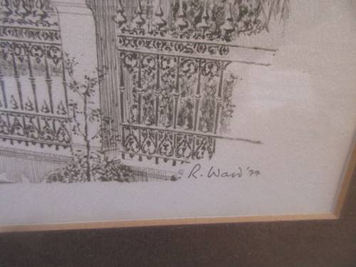 BEAUTIFUL SKETCH GROOTE KERK AND OLD SUPREME COURT R WARD